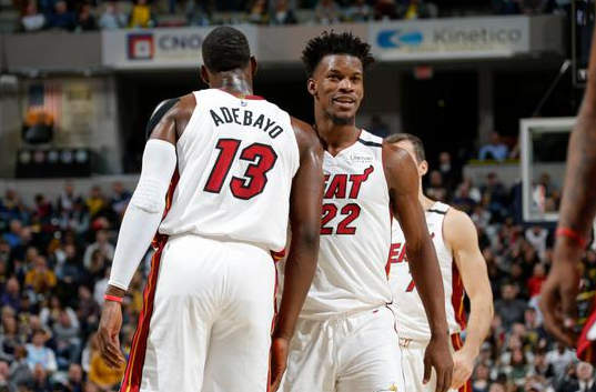 热火以122-108击败步行者取两连胜 巴特勒砍14分带7人上双 热火以122-108击败步行者取两连胜 巴特勒砍14分带7人上双