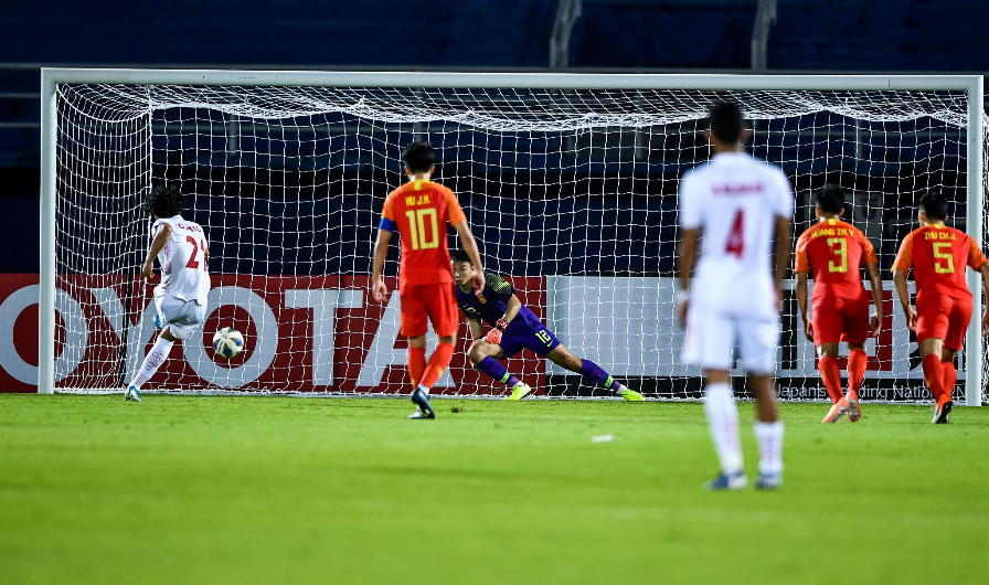 奥预赛-中国国奥0-1遭伊朗点球绝杀 三战全败0进球0积分 奥预赛-中国国奥0-1遭伊朗点球绝杀 三战全败0进球0积分