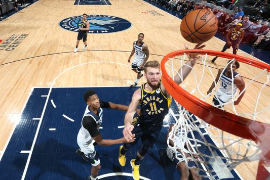 森林狼99-104步行者遭三连败 萨博尼斯29+13+6唐斯缺阵 森林狼99-104步行者遭三连败 萨博尼斯29+13+6唐斯缺阵