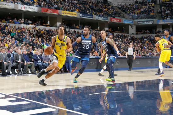 沃伦28分 兰姆18分6板 唐斯27分5板 步行者116-114险胜森林狼 沃伦28分 兰姆18分6板 唐斯27分5板 步行者116-114险胜森林狼