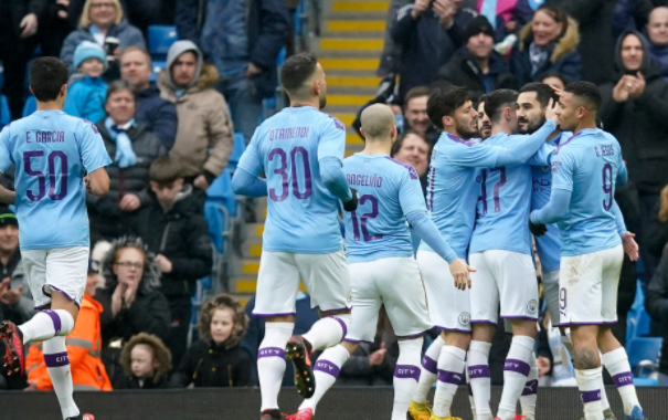 足总杯-曼城4-0富勒姆 热苏斯梅开二度京多安B席破门 足总杯-曼城4-0富勒姆 热苏斯梅开二度京多安B席破门