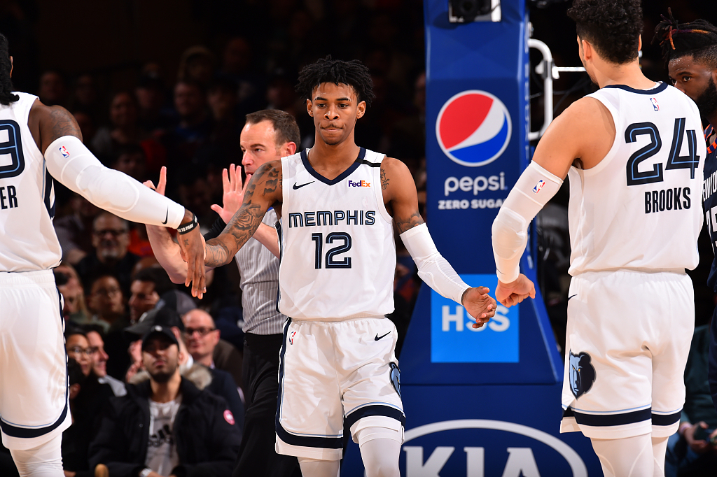 莫兰特18分10助 狄龙27分 灰熊7人上双127-106大胜尼克斯 莫兰特18分10助 狄龙27分 灰熊7人上双127-106大胜尼克斯