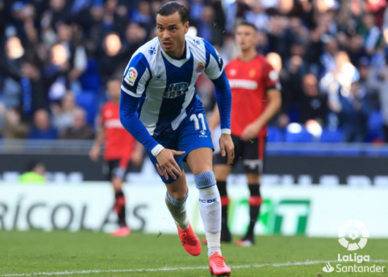 西甲-西班牙人1-0力克马洛卡 武磊替补未出场德托马斯制胜球 西甲-西班牙人1-0力克马洛卡 武磊替补未出场德托马斯制胜球