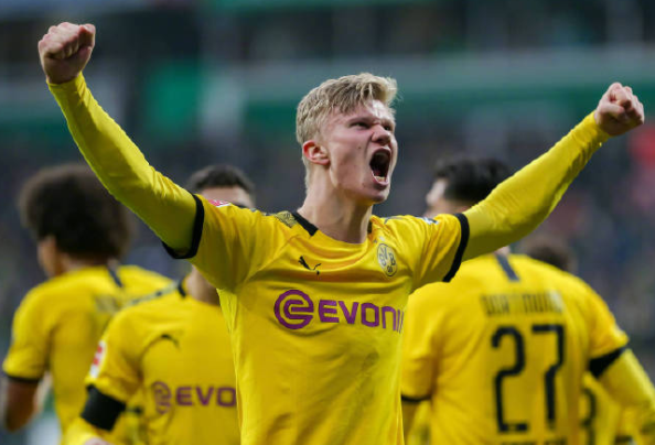 德甲-多特蒙德2-0完胜不莱梅 哈兰德破门6场9球 德甲-多特蒙德2-0完胜不莱梅 哈兰德破门6场9球