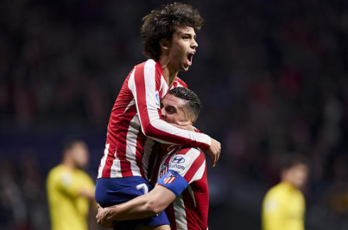 西甲-马竞3-1逆转黄潜 科雷亚传射科克菲利克斯建功 西甲-马竞3-1逆转黄潜 科雷亚传射科克菲利克斯建功