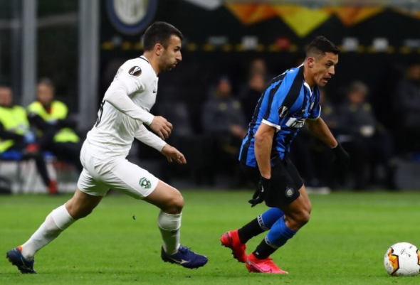 欧联杯-国米2-1卢多戈雷茨总比分4-1晋级16强 卢卡库头球破门飞翼建功 欧联杯-国米2-1卢多戈雷茨总比分4-1晋级16强 卢卡库头球破门飞翼建功