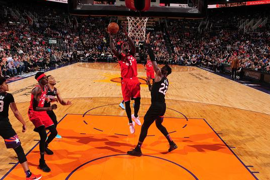 猛龙客场以123-114力克太阳止3连败 西亚卡姆33+7 洛瑞28+6布克22+10 猛龙客场以123-114力克太阳止3连败 西亚卡姆33+7 洛瑞28+6布克22+10