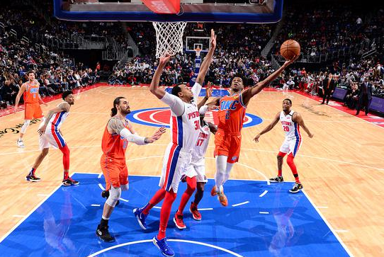 雷霆客场以114-107险胜险胜活塞止连败 亚历山大27分 施罗德23+9 伍德29+10 雷霆客场以114-107险胜险胜活塞止连败 亚历山大27分 施罗德23+9 伍德29+10