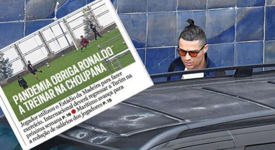 母队主席:C罗多次来训练没有违反防疫规定 他想要射门时有真人门将对抗 母队主席:C罗多次来训练没有违反防疫规定 他想要射门时有真人门将对抗