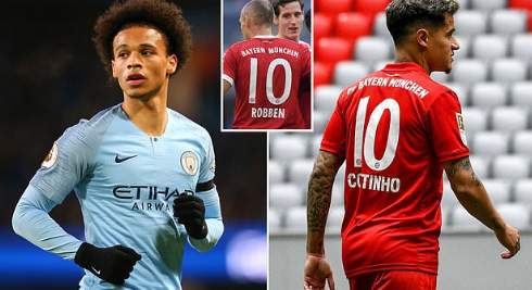 曝拜仁用10号球衣诱惑曼城飞翼 萨内本人愿降薪30%加盟 曝拜仁用10号球衣诱惑曼城飞翼 萨内本人愿降薪30%加盟