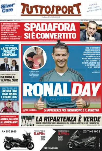 自律狂魔!曝C罗已具备比赛体能 疫情期间完全没耽误 自律狂魔!曝C罗已具备比赛体能 疫情期间完全没耽误