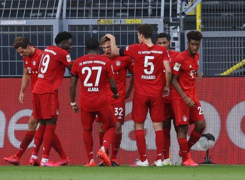 德甲-拜仁1-0胜多特获得联赛9连胜 基米希神仙吊射 德甲-拜仁1-0胜多特获得联赛9连胜 基米希神仙吊射