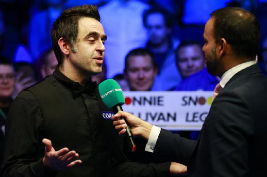 奥沙利文:斯诺克就像马戏团表演 没有观众更清静 奥沙利文:斯诺克就像马戏团表演 没有观众更清静