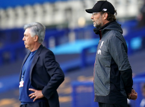 英超-利物浦0-0与埃弗顿握手言和 米尔纳马蒂普伤退 英超-利物浦0-0与埃弗顿握手言和 米尔纳马蒂普伤退