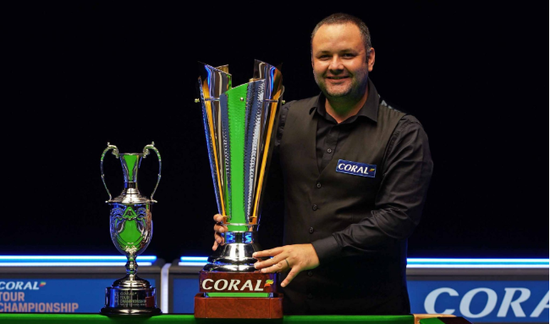 巡回锦标赛马奎尔10-6胜艾伦夺冠 一晚卷走26万镑 巡回锦标赛马奎尔10-6胜艾伦夺冠 一晚卷走26万镑