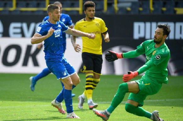 德甲-多特蒙德末轮崩盘0-4惨败霍村 克拉马里奇大四喜 德甲-多特蒙德末轮崩盘0-4惨败霍村 克拉马里奇大四喜