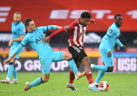 英超-热刺1-3负谢菲联欧冠希望渺茫 凯恩进球无用 英超-热刺1-3负谢菲联欧冠希望渺茫 凯恩进球无用