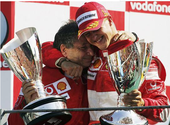 前法拉利老板:上星期刚见过舒马赫 他仍然在战斗 前法拉利老板:上星期刚见过舒马赫 他仍然在战斗