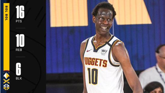 约基奇16+7+7 波尔16+10+6帽 八村塁18+9 掘金89-82险胜奇才 约基奇16+7+7 波尔16+10+6帽 八村塁18+9 掘金89-82险胜奇才