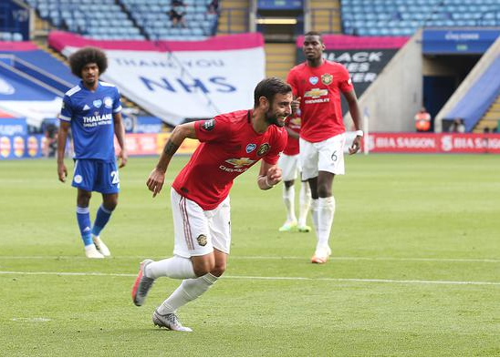 英超-B费点射林加德破荒 曼联2-0莱斯特夺第3进欧冠 英超-B费点射林加德破荒 曼联2-0莱斯特夺第3进欧冠