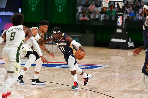 热身-雷迪克20分 字母哥30+8 鹈鹕6人上双124-103擒雄鹿 热身-雷迪克20分 字母哥30+8 鹈鹕6人上双124-103擒雄鹿