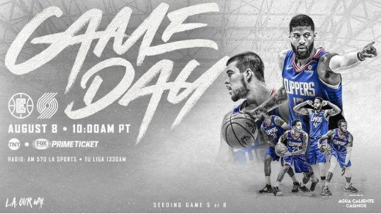 快船122-117逆转开拓者 乔治21+6 利拉德22+3小卡因伤休战 快船122-117逆转开拓者 乔治21+6 利拉德22+3小卡因伤休战