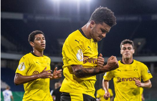 德国杯-17岁天才小将贝林厄姆破门罗伊斯复出建功 多特5-0杜伊斯堡 德国杯-17岁天才小将贝林厄姆破门罗伊斯复出建功 多特5-0杜伊斯堡