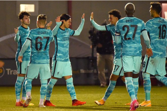 联赛杯-南野拓实琼斯双响 利物浦7-2林肯城晋级将遇阿森纳 联赛杯-南野拓实琼斯双响 利物浦7-2林肯城晋级将遇阿森纳