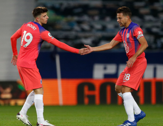 英超-半场连扳三球!切尔西3-3战平西布朗 芒特世界波 英超-半场连扳三球!切尔西3-3战平西布朗 芒特世界波