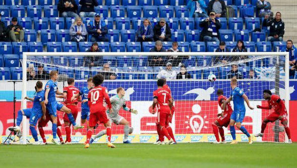 德甲-克拉马里奇两球基米希世界波 拜仁1-4霍芬海姆 德甲-克拉马里奇两球基米希世界波 拜仁1-4霍芬海姆