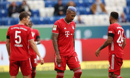 德甲-拜仁1-4惨败霍村!帕瓦尔送礼克拉马里奇双响 德甲-拜仁1-4惨败霍村!帕瓦尔送礼克拉马里奇双响