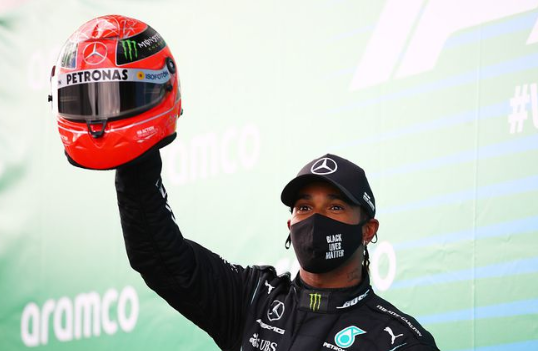 追平舒马赫!F1德国大奖赛汉密尔顿摘下生涯第91冠 追平舒马赫!F1德国大奖赛汉密尔顿摘下生涯第91冠