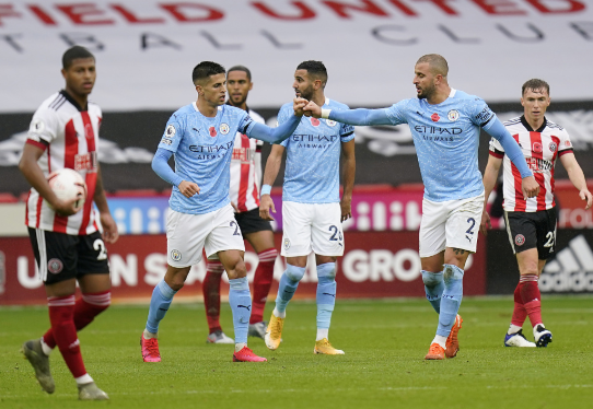 英超-曼城1-0小胜谢菲联 沃克暴力世界波托雷斯失良机 英超-曼城1-0小胜谢菲联 沃克暴力世界波托雷斯失良机