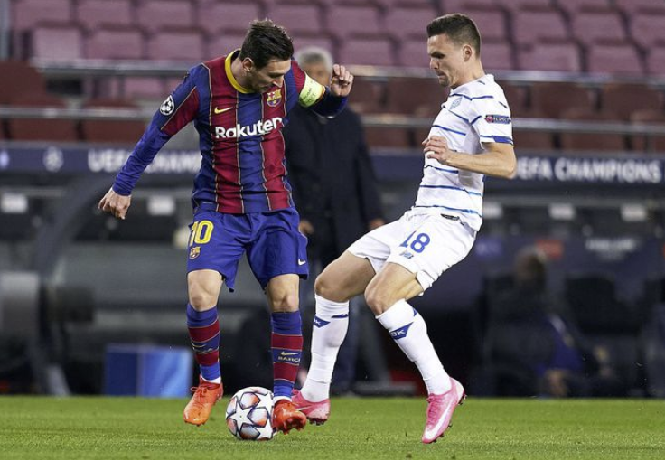 欧冠-梅西点杀皮克破门特狮复出4神扑 巴萨2-1基辅 欧冠-梅西点杀皮克破门特狮复出4神扑 巴萨2-1基辅