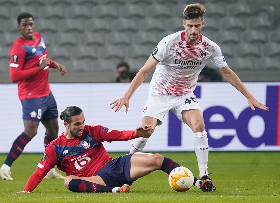 欧联杯-AC米兰1-1闷平里尔 卡斯蒂列霍破僵班巴扳平 欧联杯-AC米兰1-1闷平里尔 卡斯蒂列霍破僵班巴扳平