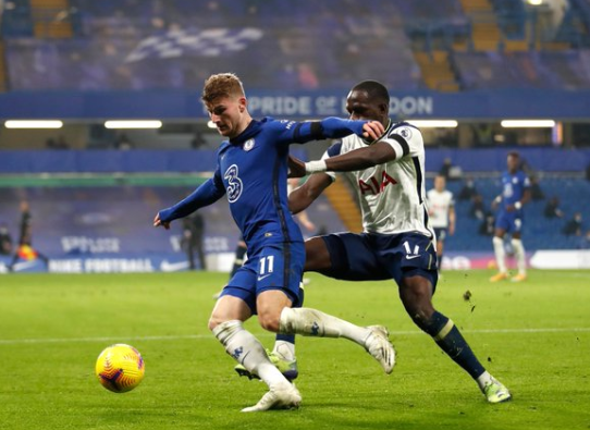 英超-热刺0-0切尔西继续领跑 维尔纳进球被吹 英超-热刺0-0切尔西继续领跑 维尔纳进球被吹