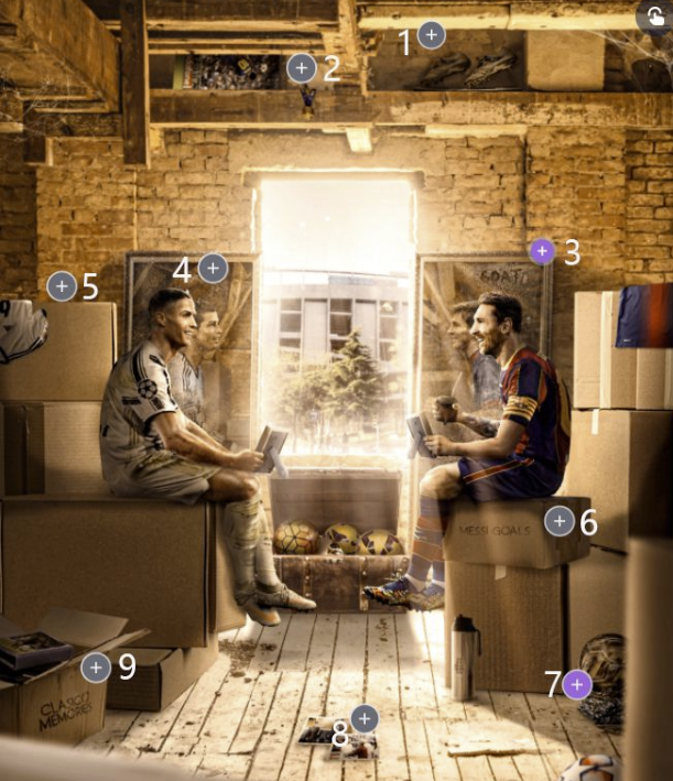 巴萨官推发梅罗大战海报 一图埋下9个梗:历史! 巴萨官推发梅罗大战海报 一图埋下9个梗:历史!