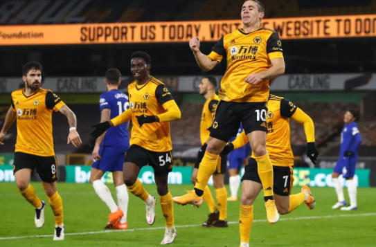 英超-切尔西1-2惨遭狼队逆转 不幸遭遇两连败 英超-切尔西1-2惨遭狼队逆转 不幸遭遇两连败