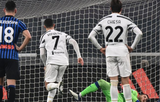 意甲-C罗罚失点球基耶萨世界波 尤文1-1亚特兰大 意甲-C罗罚失点球基耶萨世界波 尤文1-1亚特兰大