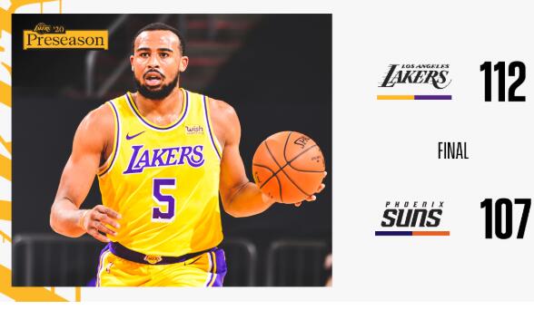 湖人112-107击败太阳迎三连胜 库兹马23分 詹姆斯11分 艾顿21+9 湖人112-107击败太阳迎三连胜 库兹马23分 詹姆斯11分 艾顿21+9