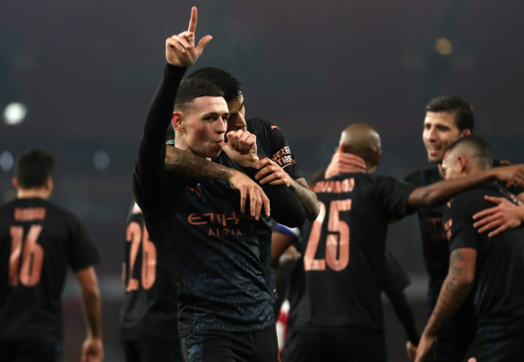 联赛杯-曼城4-1阿森纳晋级 热苏斯闪击福登传射 联赛杯-曼城4-1阿森纳晋级 热苏斯闪击福登传射