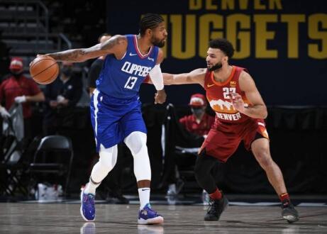 圣诞大战-快船121-108轻取掘金 乔治23+5+9约基奇24+9+10 圣诞大战-快船121-108轻取掘金 乔治23+5+9约基奇24+9+10