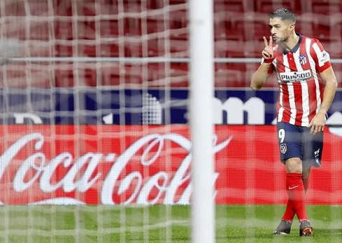 西甲-马竞主场1-0力克赫塔菲稳居积分榜首 苏亚雷斯破门 西甲-马竞主场1-0力克赫塔菲稳居积分榜首 苏亚雷斯破门