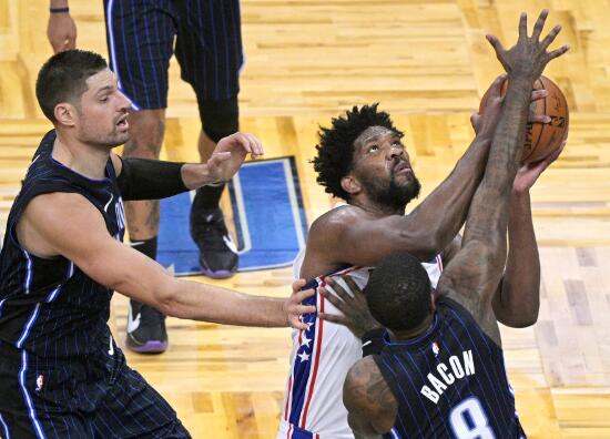 76人116-92送魔术赛季首败 恩比德21+9 武切维奇19+10 76人116-92送魔术赛季首败 恩比德21+9 武切维奇19+10