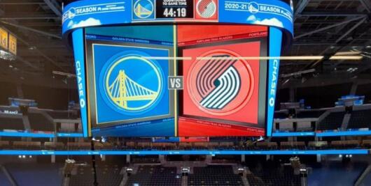 NBA-库里26+8+5 追梦首秀0分 开拓者123-98大胜勇士 NBA-库里26+8+5 追梦首秀0分 开拓者123-98大胜勇士