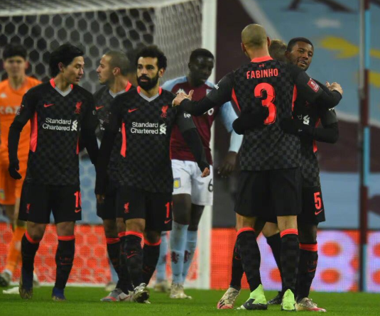 足总杯-马内两球萨拉赫建功 利物浦4-1维拉晋级 足总杯-马内两球萨拉赫建功 利物浦4-1维拉晋级