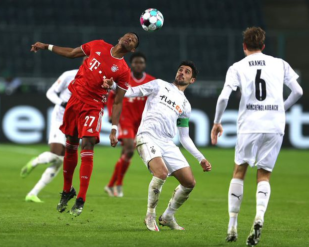 德甲-莱万破门难救主 拜仁连丢3球2-3遭门兴逆转 德甲-莱万破门难救主 拜仁连丢3球2-3遭门兴逆转