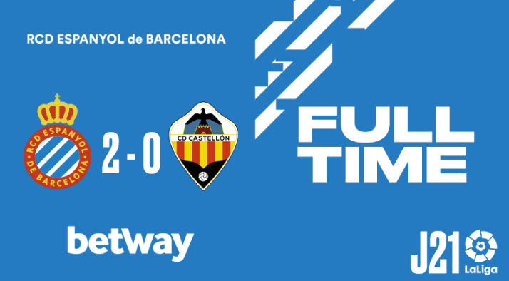 西乙-普阿多传射武磊替补登场 西班牙人2-0卡斯迪隆锁定半程冠军 西乙-普阿多传射武磊替补登场 西班牙人2-0卡斯迪隆锁定半程冠军