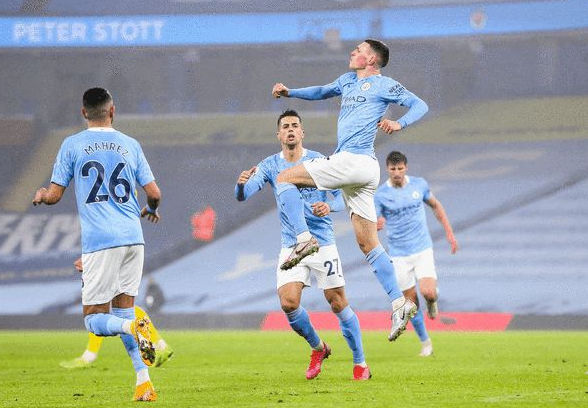 英超-曼城1-0布莱顿取4连胜 丁丁助攻福登破门!斯特林失点 英超-曼城1-0布莱顿取4连胜 丁丁助攻福登破门!斯特林失点