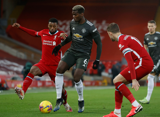 英超-曼联0-0利物浦继续领跑 阿利森连拒B费博格巴必进球 英超-曼联0-0利物浦继续领跑 阿利森连拒B费博格巴必进球